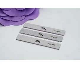 Пилка для ногтей T&H 240/320 широкая